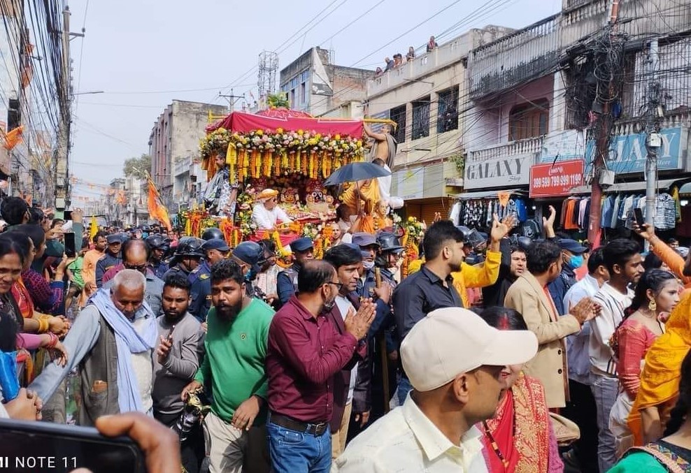 वीरगंजमा पहिलो पटक निकालियो ‘जगन्नाथ रथयात्रा’