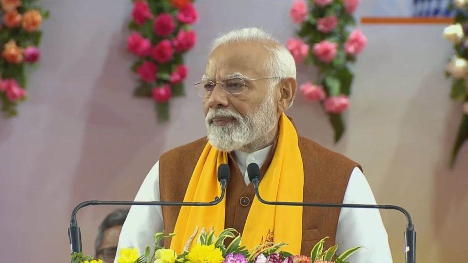 भारतीय प्रधानमन्त्री नरेन्द्र मोदी विजयी