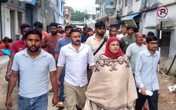 राजविराजकी कार्यवाहक नगरप्रमुख सुरक्षा माग्दै प्रहरीमा