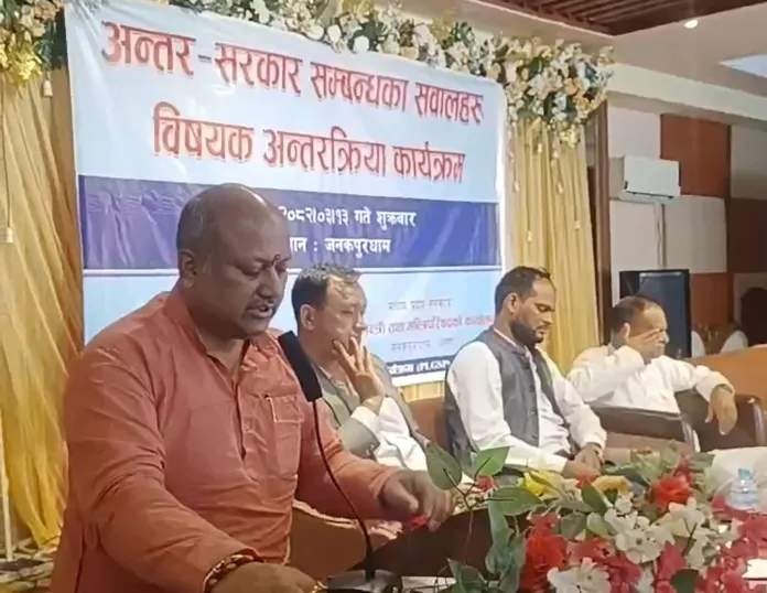 तीनै तहबीच समन्वयविना विकास सम्भव छैन : मुख्यमन्त्री सिंह