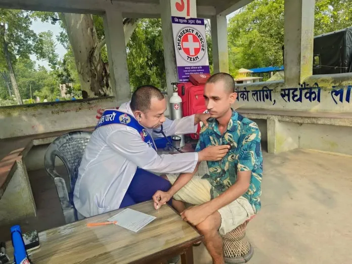 रौतहटमा ट्राफिक सप्ताह: चालकहरूको निःशुल्क स्वास्थ्य परीक्षण