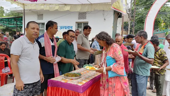 ६० औं हप्ताको निःशुल्क भोजन वितरण कार्यक्रम सम्पन्न