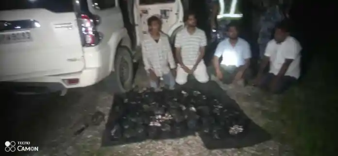 लागूऔषध लुकाएर ल्याउँदै गरेका चार जना मकवानपुरबाट पक्राउ