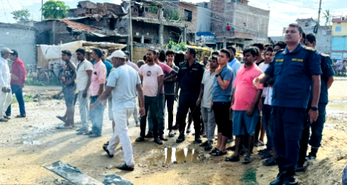 सिरहा-माडर सडकमा गुणस्तरहीन काम, स्थानीय आन्दोलित