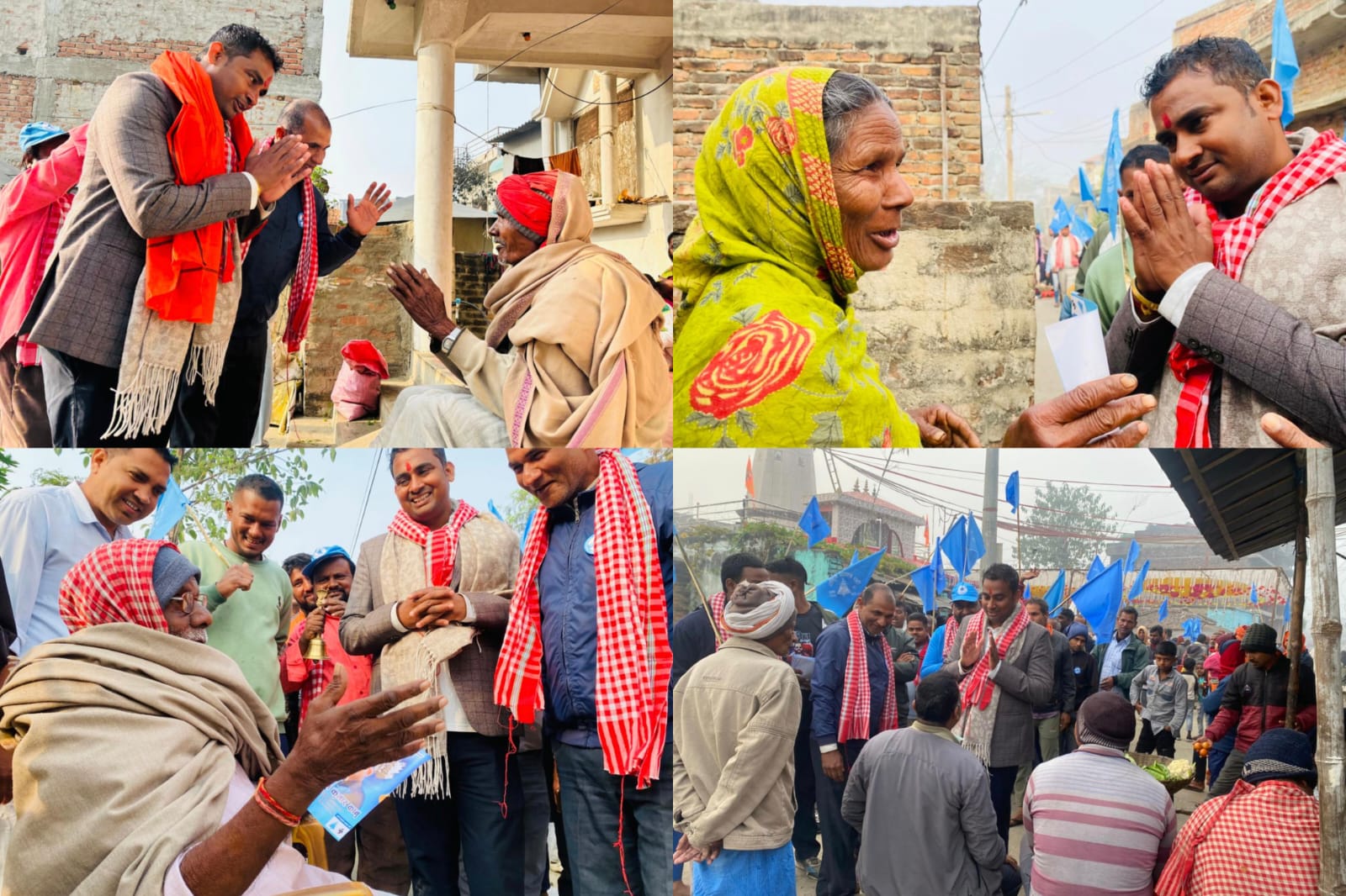 आठराहा सुगौलीमा रास्वपाको विस्फोटक जनसमर्थन, सुशील कानुको घरदैलोले चुनावी माहोल तात्यो