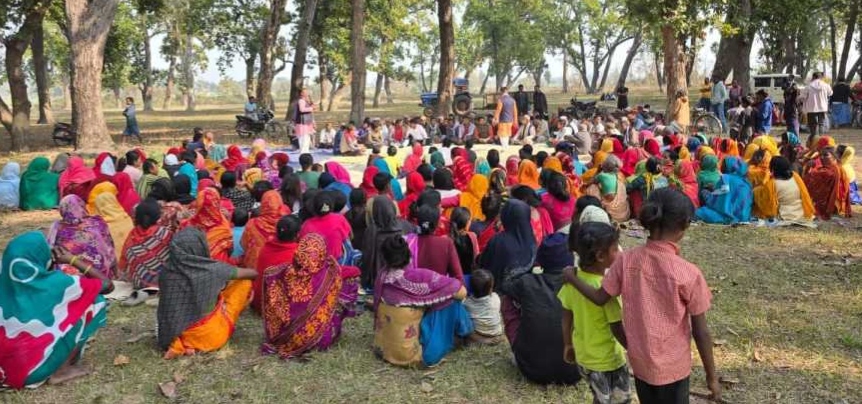 सिधपुर–अकवनियामा चुनावी माहोल तातिँदै, पाण्डेयको घरदैलोमा जनलहर