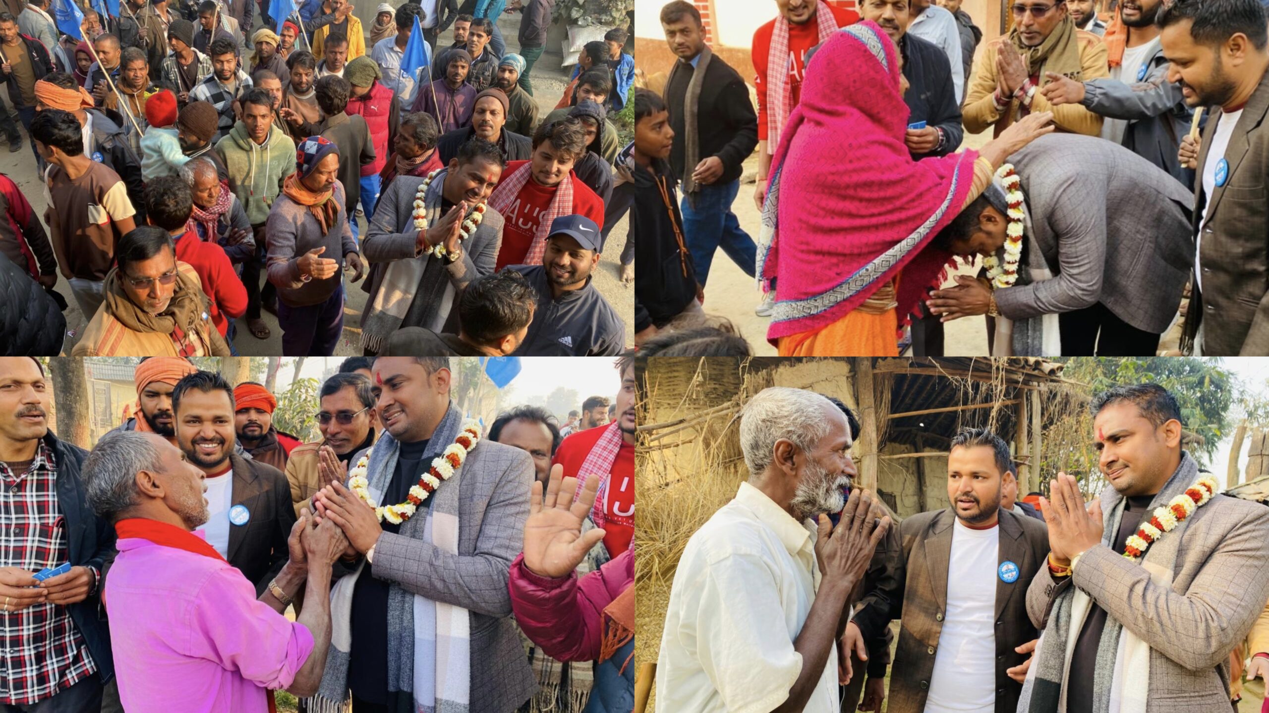 उदयपुरघुर्मीमा सुशील साह कानुको चुनावी अभियानलाई उत्साहपूर्ण समर्थन