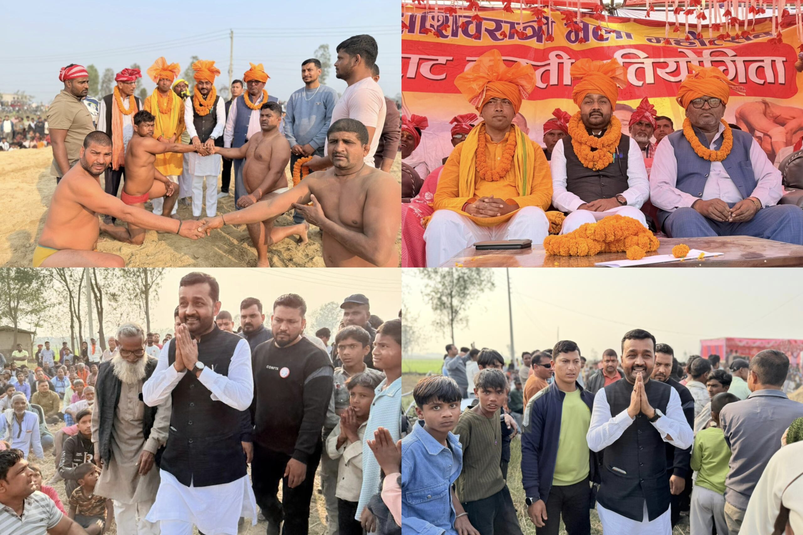 लालपर्सामा विराट कुस्ती दंगलको उद्घाटन, प्रदीप यादवले दिए खेल संरक्षणको सन्देश