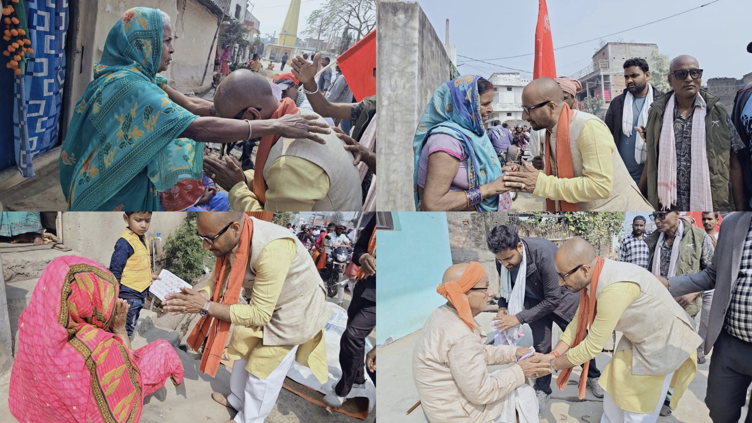 ‘झुटा आश्वासन होइन’ — रुपेश कुमार पाण्डेयको स्पष्ट प्रतिबद्धतासहित घरदैलो