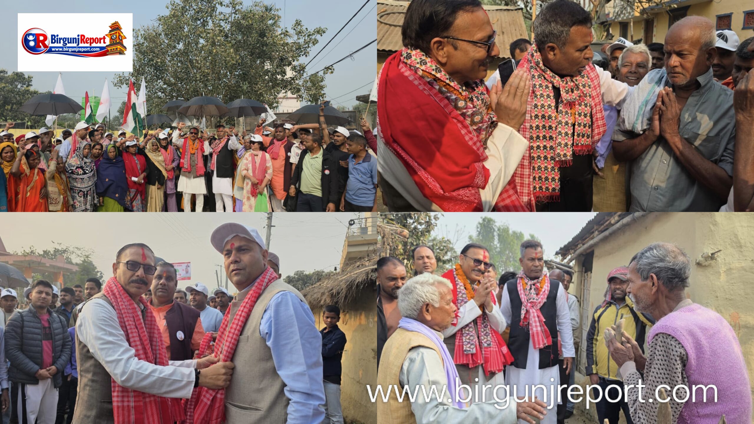 श्रीसिया टोलका मतदातासँग टेमानीको भेटघाट, दीर्घकालीन विकासमा प्रतिबद्ध