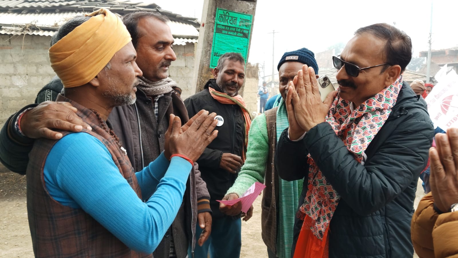 पर्सा क्षेत्र २ को हरपुरमा अशोक टेमानीको घरदैलो अभियान झुठा भाषण गर्नेहरुबाट बच्दै जसपाप्रति अडिग रहन अगुवा कार्यकर्ताहरुको आग्रह