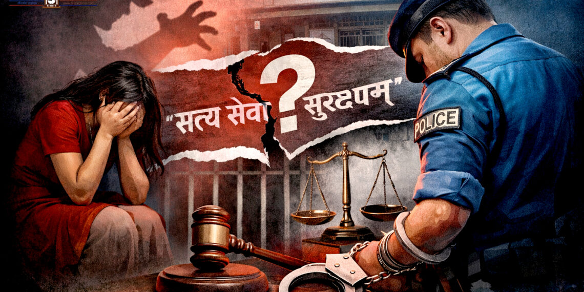 ‘प्रहरी वर्दीभित्र बलात्कारी’ : कार्यालयमै करणीको आरोप ‘सत्य सेवा सुरक्षणम्‌’ नारामाथि गम्भीर प्रश्न !