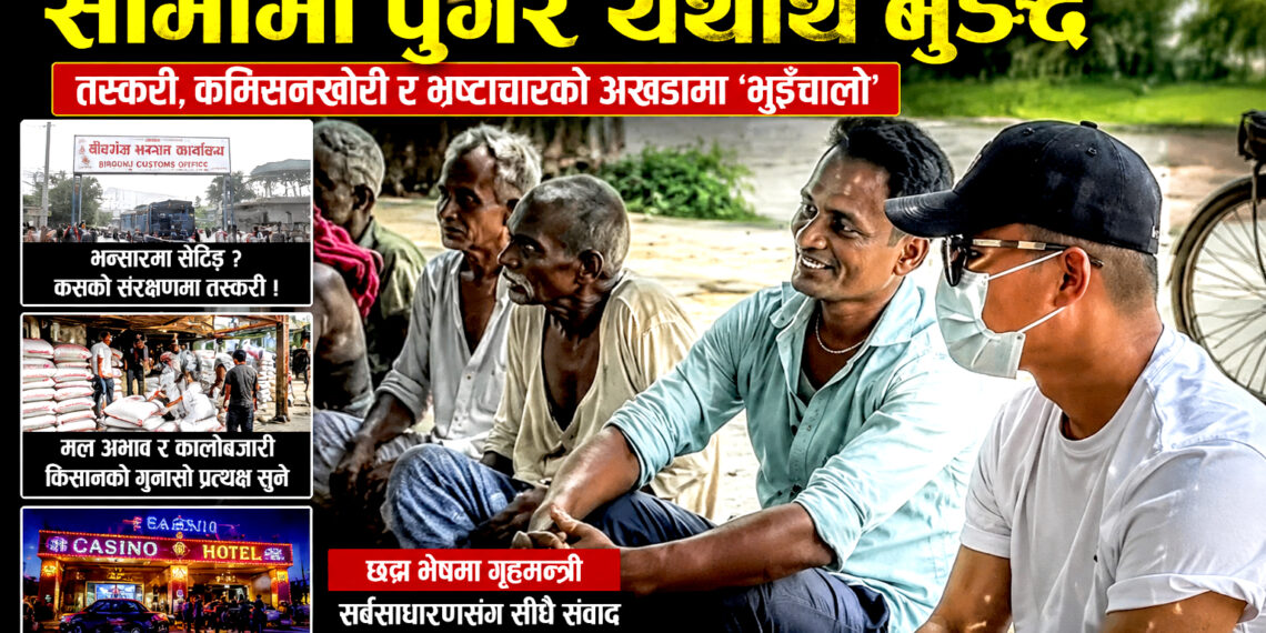 गृहमन्त्रीको गोप्य अनुगमनपछि तस्करी सञ्जाल त्रसित, प्रहरी प्रशासनको भूमिका प्रश्नको घेरामा